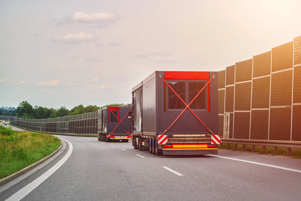 Modular homes make great temporary housing for construction workers.
