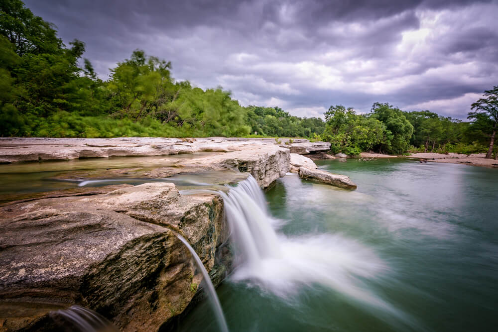 McKinney Falls state park has places to swim in Austin.