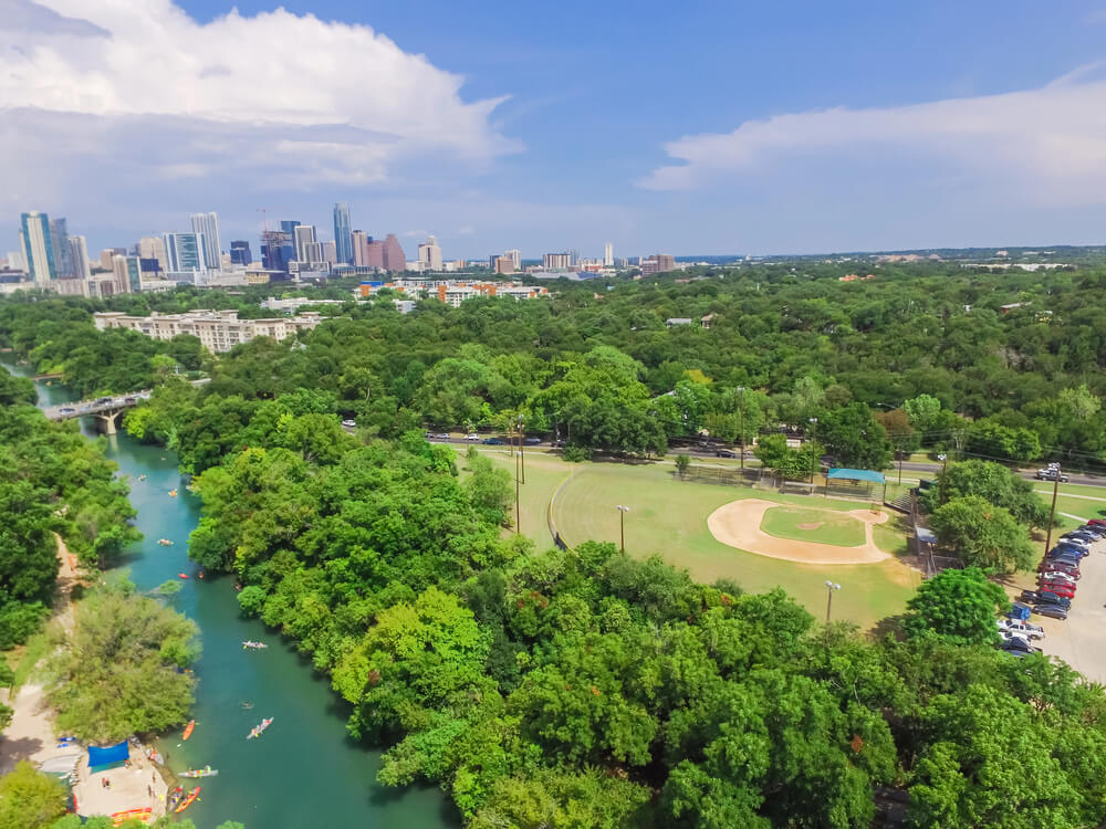 The Barton Creek Greenbelt is one of the best things to do in Austin in the summer.